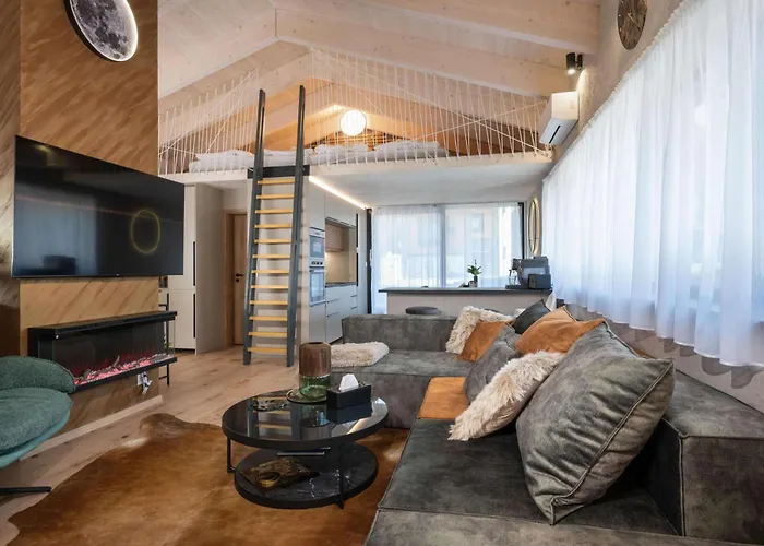 公寓 Apartmanica Hrabovo 32 3a, 3b, In Out, Sauna, Ac, Malino Brdo, Tatras *